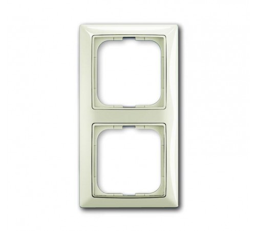 ABB Basic 55 Шале (белый) Рамка 2-ая  1725-0-1512   2CKA001725A1512  ABB