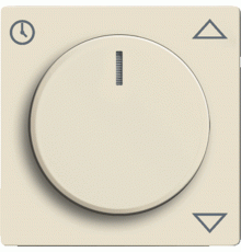 Плата центральная (накладка) для комфортного механизма жалюзи 6419 U, серия solo/future, слоновая кость  6430-0-0356   2CKA006430A0356  ABB