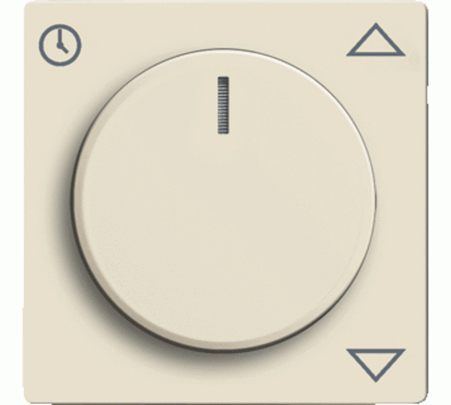 Плата центральная (накладка) для комфортного механизма жалюзи 6419 U, серия solo/future, слоновая кость  6430-0-0356   2CKA006430A0356  ABB