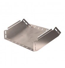 Угол вертикальный внутренний 45 градусов Стандарт INOX (AISI 409) 400х80  PR16.3327  Промрукав