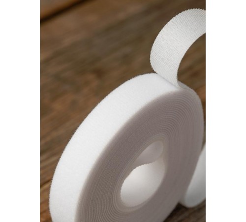 Хомут-липучка 16 мм (5м ролл) белый EKF PROxima  hlft-1-w  EKF