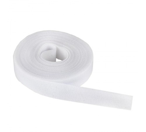Хомут-липучка 16 мм (5м ролл) белый EKF PROxima  hlft-1-w  EKF