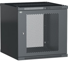Шкаф LINEA WE 9U 600x650мм дверь перфорированная черный  LWE5-09U67-PF  ITK