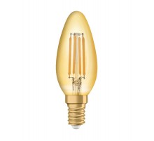 Лампа светодиодная 1906LEDCB35 4W/824 230VFILGDE1410X1  4058075293434  OSRAM