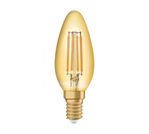 Лампа светодиодная 1906LEDCB35 4W/824 230VFILGDE1410X1  4058075293434  OSRAM