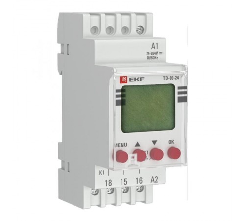 Таймер электронный ТЭ-80 24-230В EKF PROximate-80-24EKF