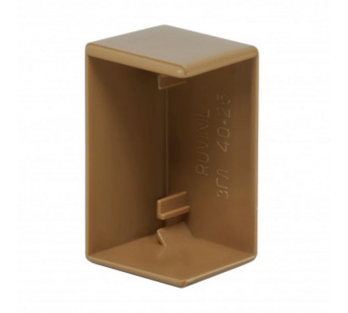 Заглушка для РКК-60х60 (коричневая)  ЗГЛ-60х60-К  Рувинил