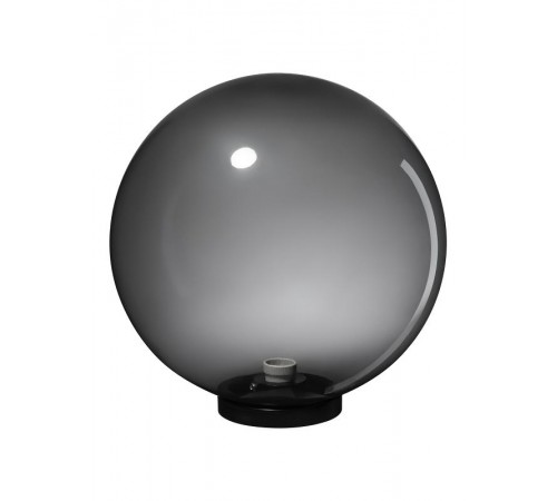 Светильник НТУ 03-100-402 шар d=400 мм IP54 (дымчатый ПММА, основание плоское ПК 145, Е27)  SQ0330-0634  TDM