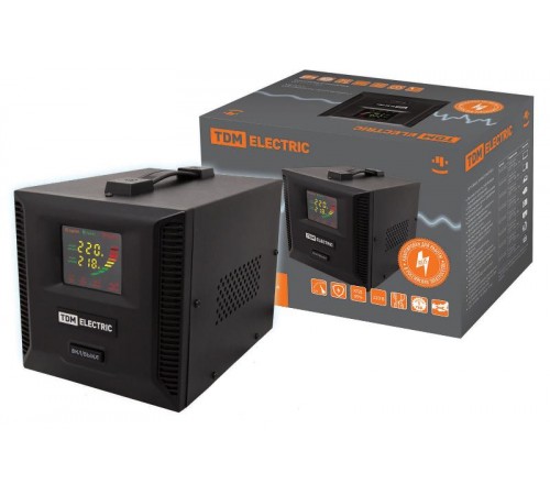 Стабилизатор напряжения СНР1-1-1,5 кВА электронный переносной   SQ1201-0003  TDM