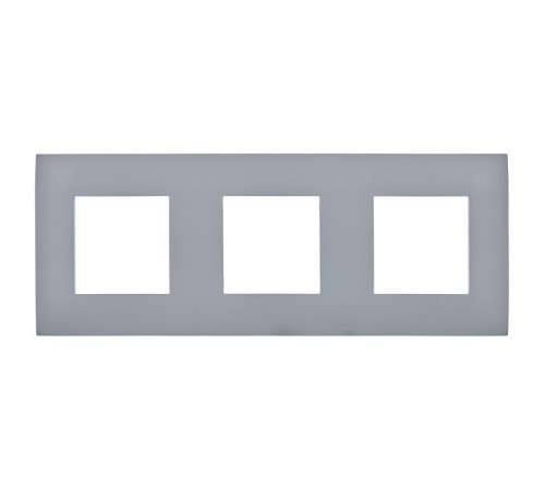 SKANDY Рамка 3-местная SK-F03Gr серый  SK-M32-K03  IEK