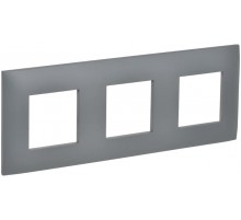 SKANDY Рамка 3-местная SK-F03Gr серый  SK-M32-K03  IEK
