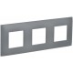 SKANDY Рамка 3-местная SK-F03Gr серый  SK-M32-K03  IEK