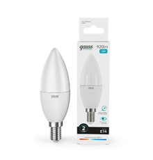 Лампа светодиодная Elementary Свеча 12Вт E14 4100К  33122  Gauss