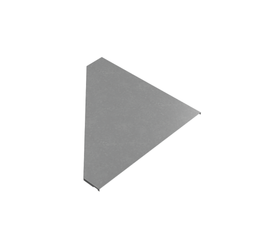 Крышка переходника правого 100-600 мм "ПЛЮС" HD  KPDplus100-600-R HD   КМ-профиль