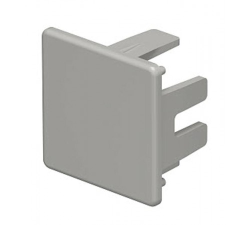Торцевая заглушка кабельного канала WDK 30x30 мм (ПВХ,серый) (WDK HE30030GR)  6158765  OBO Bettermann