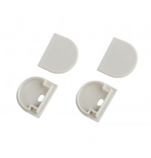 Набор заглушек  2420-3 профиля  2420 2шт глухие 2шт с отверстием   Б0062797  ЭРА