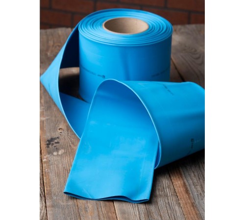 Термоусаживаемая трубка ТУТ нг 80/40 синяя рулон PROxima  tut-80-g  EKF