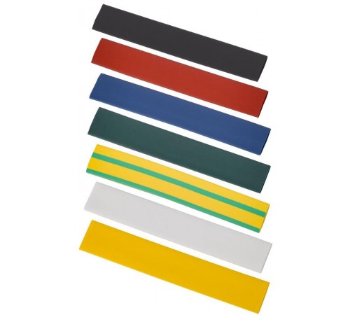 Набор ТТУ нг-LS 12/6мм L=100мм 7 цветов 21шт/упак  UDR10-012-006-021-S  IEK