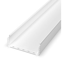 Лоток неперфорированный Стандарт 300х100х3000 (0,8 мм) RAL 9003 (6 м/уп)  PR16.10307  Промрукав