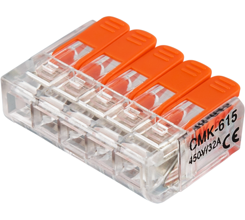 Клеммы монтажные 61 687 NTC-R1-5-B5 (5 шт/упак) 61687 Navigator