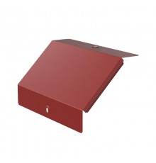 Крышка угла вертикального внешнего 90 градусов Стандарт 300 RAL 3000  PR16.5304  Промрукав