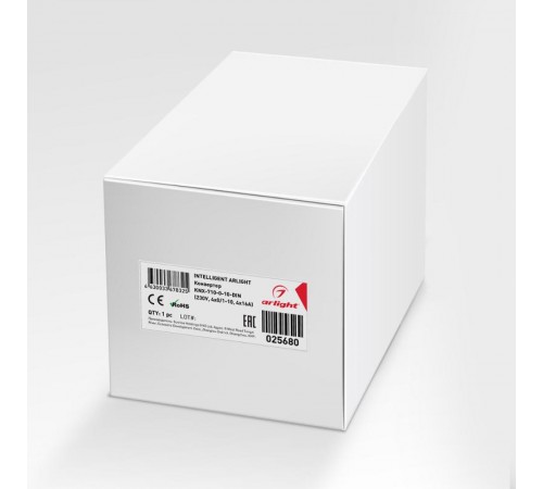 INTELLIGENT ARLIGHT Конвертер KNX-710-0-10-DIN (230V, 4x0/1-10, 4x16A)  025680  Arlight