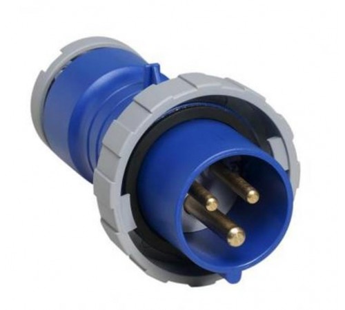 Вилка кабельная 16A, 2P+E, IP67, 216P6W, 6ч  2CMA166460R1000  ABB