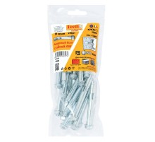 Анкерный болт с гайкой AW ZN 8x65 (20 шт) - пакет  147614  Tecfi