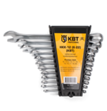 Набор гаечных комбинированных ключей НКК-12 (6-22)  78367  КВТ