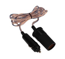 Удлинитель автоприкуривателя штекер-гнездо 1.5 м  16-0218  REXANT