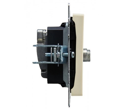 BRITE Розетка двойная TV+SAT РТВ/РСп12-БрКр бежевый   BR-AF20-O-K10  IEK