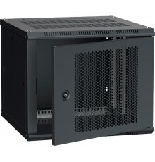 Шкаф LINEA W 9U 600x600 мм дверь перфорированная, RAL9005  LWR5-09U66-PF  ITK
