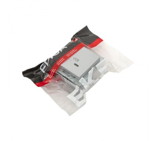 Механизм розетки USB-С, быстрая, алюминий Эпика EKF  UP1-SOA-USBCF  EKF