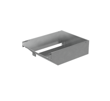 Угол вертикальный внешний L 80х500 мм с разворотом трассы на 90 град "ПЛЮС"  VLPDplus90-80-500-L  КМ-профиль