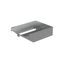 Угол вертикальный внешний L 80х500 мм с разворотом трассы на 90 град "ПЛЮС"  VLPDplus90-80-500-L  КМ-профиль