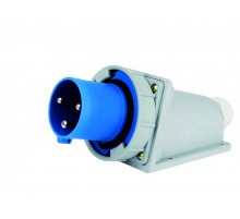 Вилка стац. 2Р+РЕ 16А 220В IP67 ВС-103  26163DEK  DEKraft