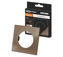 Рамка одиночная бронза, алюминий, текстурированный, "Байкал"   SQ1819-0455  TDM