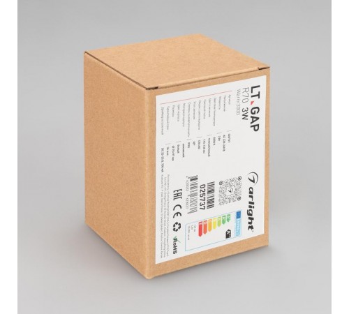 Светильник LT-GAP-R70-3W Warm3000 (WH, 30 deg)  025737  Arlight