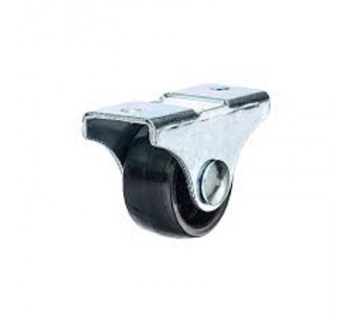 Ролик выкатной неповортоный В.1, D17мм, пластик  - пакет   148445  Tech-KREP