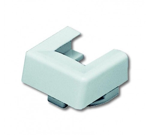 Ввод для кабель-каналов 15х15 мм, 19х19 мм, серия Reflex SI, цвет альпийский белый  1761-0-1236  2CKA001761A1236  ABB