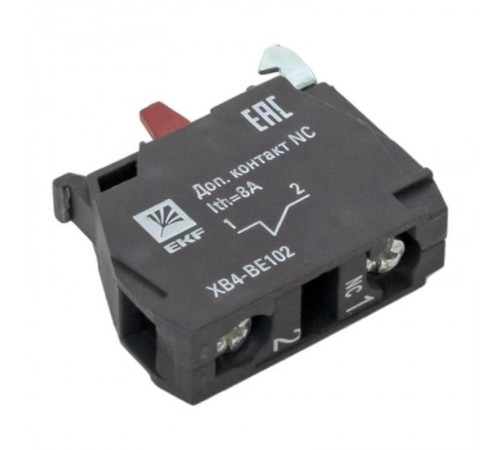 Доп. Контакты NC (красные) EKF PROxima  XB4-BE102  EKF