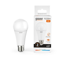 Лампа светодиодная LED 20Вт E27 220В 2700К Elementary A60  23219  Gauss