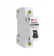 Выключатель нагрузки модульный ВН-29 1P 25А EKF Basic  SL29-1-25-bas  EKF