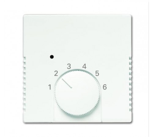 Накладка для механизма терморегулятора 1099 UHK, Future/Axcent/Carat/Династия, белый бархат  2CKA001710A4019  ABB