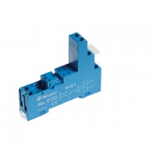 Розетка с винт.клеммами для реле 40.51,40.52,40.61,44.52,44.62; применяются модули 99.80; в компл.пластик.клипса 095.91.3; синий  95953SPA  Finder