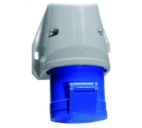 Розетка настенная 16А 3Р(2Р+Е) 230В 6h IP44 90x72 QC I 11895-Bals I Bals