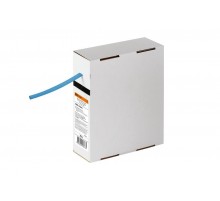 Термоусаживаемая трубка ТУТнг 6/3 синяя в коробке (10 м/упак)   SQ0518-0411  TDM