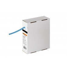 Термоусаживаемая трубка ТУТнг 6/3 синяя в коробке (10 м/упак)   SQ0518-0411  TDM