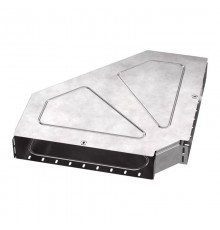 Угол горизонтальный 90 градусов с крышкой Стандарт 500х100   PR16.0627  Промрукав