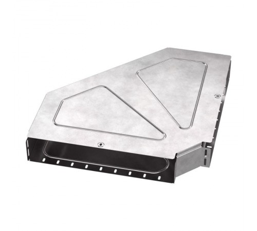 Угол горизонтальный 90 градусов с крышкой Стандарт 500х100   PR16.0627  Промрукав